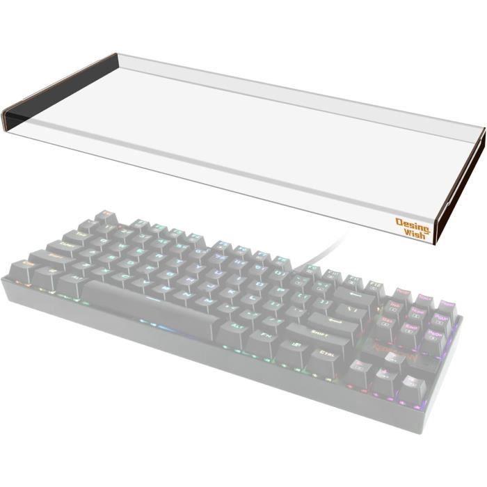 Housse De Clavier 87 Touches Pour Redragon K552 Couvercle En Acrylique