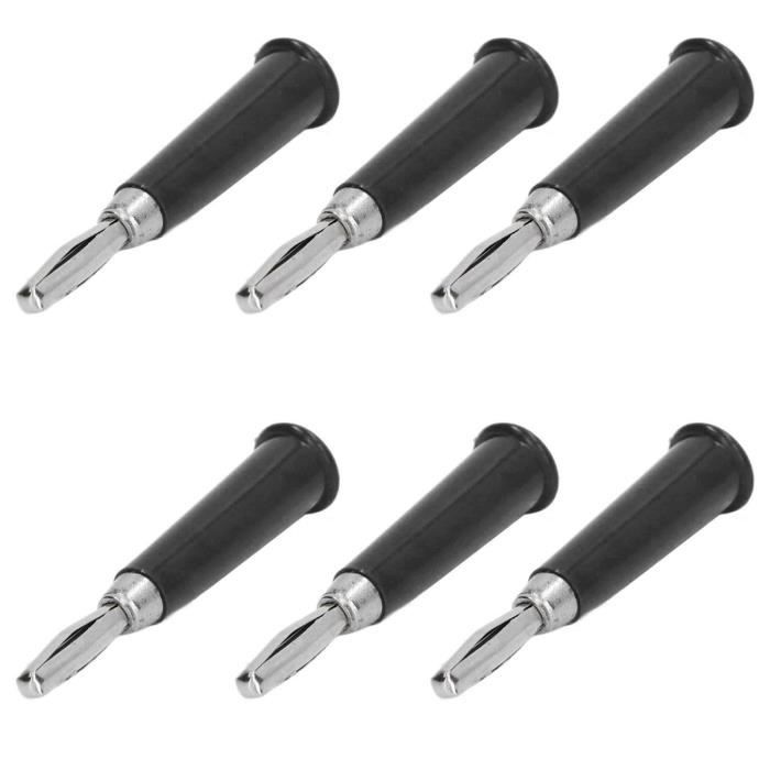 VBESTLIFE connecteur fiches bananes 100 Pcs Corne Fiche Banane Laiton