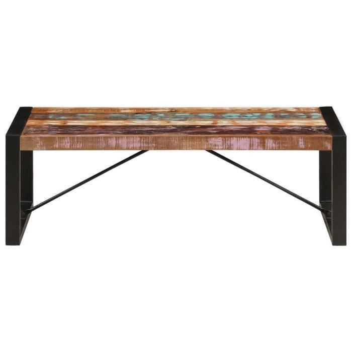 GES Tables basses et tables d'appoint Table basse 120x60x40 cm Bois de ...