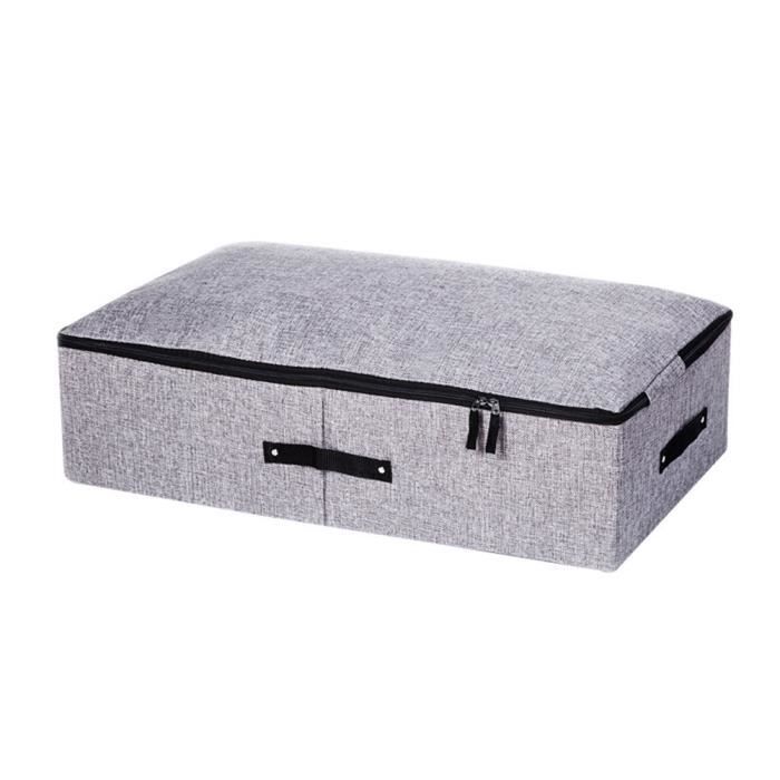 Boîtes de rangement Boîte de rangement pour sous-vêtements de type tiroir,  boîte de rangement pliable en tissu, bac de rangement pour vêtements à  double couche, 30 x 23 x 30 cm, paquet