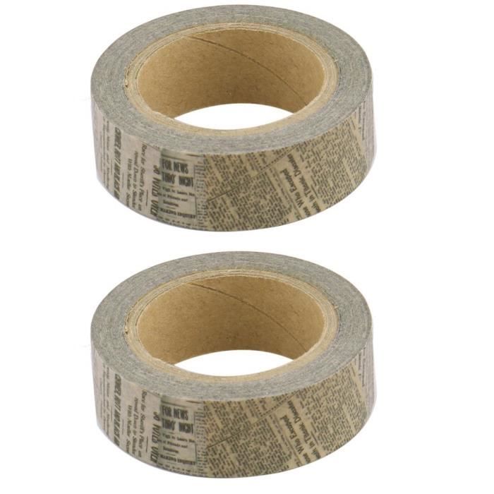 Washi Papier Journal Imprimer Emballage Cadeau Bricolage Decor Rouleau De Ruban 1 5cm Largeur 2pcs 1871 Cdiscount Beaux Arts Et Loisirs Creatifs