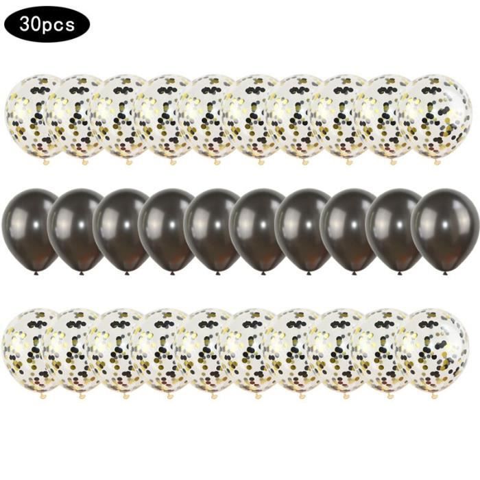 Kit De 18 Pièces De Décoration Halloween - Ballons Latex Orange, Noir Et Blanc Avec Motifs Araignées, Chauves-souris, Citrouilles - Pour Fête Intérieure Et Extérieure - 2