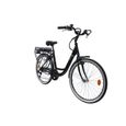 ORUS Vélo électrique E 4000 - Batterie Samsung 8AH/26V 250W - Autonomie 40/45 km - 6 vitesses Shimano - Noir-1