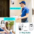 Caméra de Surveillance WiFi Extérieur PRUMYA HD 1080P 2.4 + 5g wifi, Zoom 4x, Vision Nocturne Maison Sécurité-1