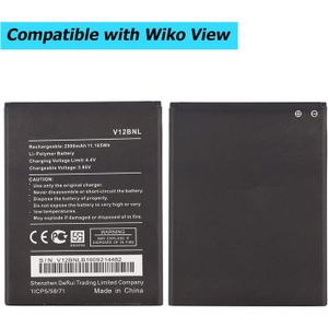 Batterie Originale Pour Wiko View Prime - Neuf Sous Blister - Compatible Modèle Exact