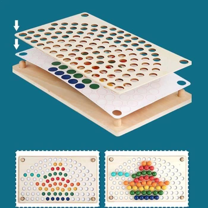 BESTonZON Lot De 5 Marteaux à Ventouse – Montessori – Motricité Fine – Couleurs Assorties – 23x3,5x1,7 Cm – Dès 3 Ans