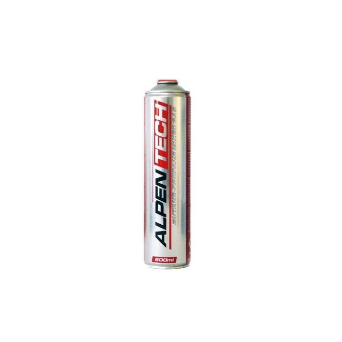 Pack de 12 Cartouches de gaz 330gr Butane propane mix 600ml Valve 7/16