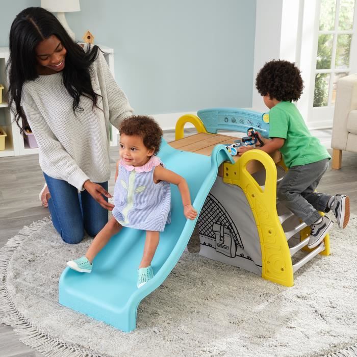 KidKraft Aire de jeux pour bébés avec toboggan, échelle d'escalade et