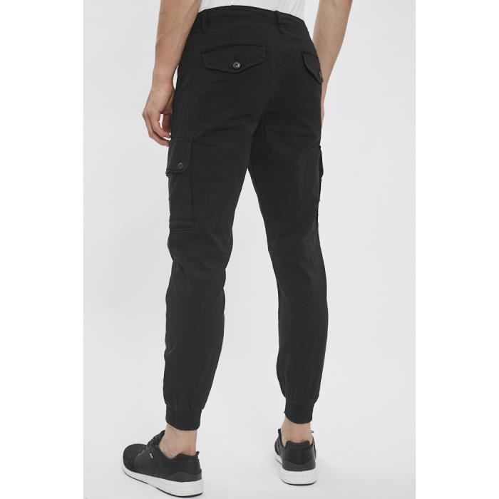 Jack Jones Pantalons Cargo Homme De Couleur Noir 2165892-noir00 - Modz