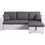 Canapé d'angle convertible/réversible avec rangements Alain - 221 x 145 x 85 cm - 3 Canapé d'angle convertible/réversible avec rangements Alain - 221 x 145 x 85 cm - 3