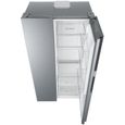 Réfrigérateur américain HAIER HSR3918ENPG Inox - No Frost - 528L - Classe E-2