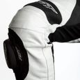 Pantalon cuir moto RST Tractech Evo 4 CE - blanc/noir - 4XL-2