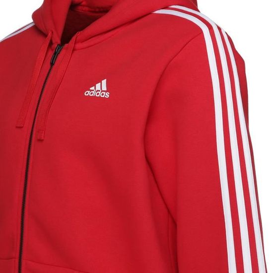 gilet rouge adidas homme