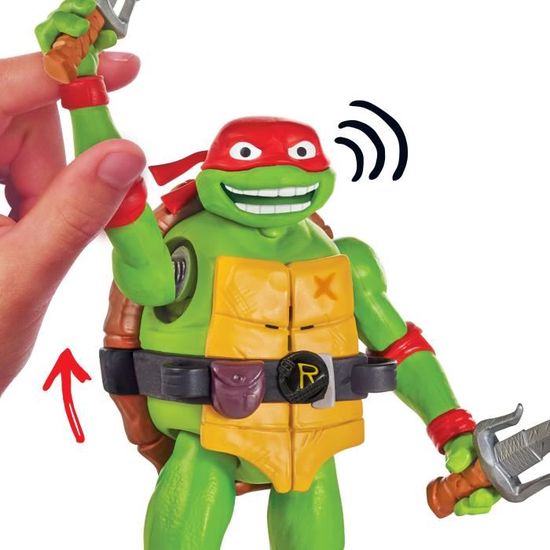 Les Tortues Ninja, Figurine de 15 cm avec arme, Fonction électronique,  Leonardo, Jouet pour enfants dès 4 ans - Cdiscount Jeux - Jouets