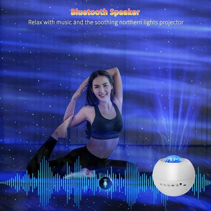 Projecteur D'étoiles Clementoni – Avec Application AR, Veilleuse, Diapositives – Astronomie Ludique Dès 8 Ans