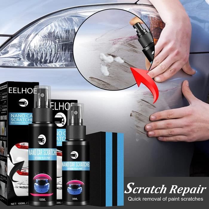 1PCS 30ML Car Scratch Repair Spray,Car Scratch Repair Spray Nano,Repairing  Scratch Spray for All Car Body Removes,COTON LUSTRAGE - Cdiscount Auto