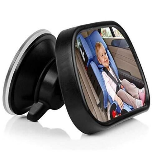 Miroir Auto Bébé OMorc Rétroviseur de Surveillance Bébé pour Siège Arrière  Miroir de Voiture pour Bébé en Sécurité avez une Rotation - Cdiscount Auto
