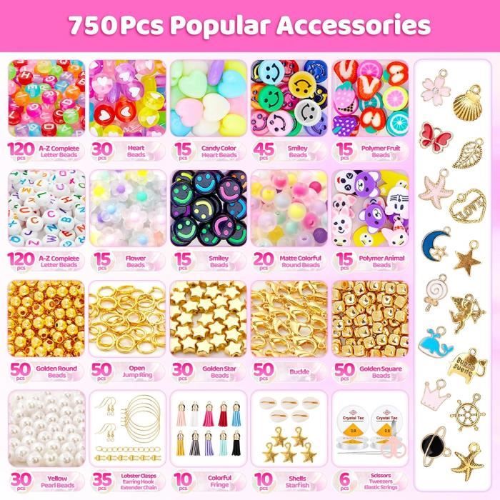 Porte-Clés Avec Perles Colorées En Silicone De 15 Mm Avec Pompons En