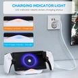 Chargeur pour Playstation Portal 5 avec 14 lumières RGB-3