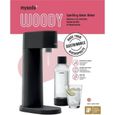 MYSODA - Machine à gazéifier - pack complet - noire - Woody-3