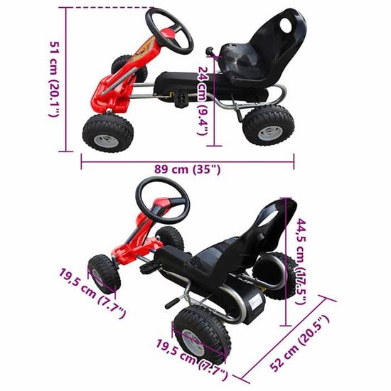 VidaXL VTT Jouet Pour Enfants Avec Son Et Lumière - Voiture Véhicule Rose Violet 12-36 Mois
