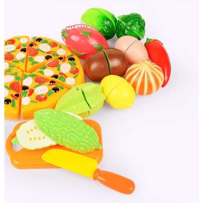 Dinette - cuisine,Jouets pour filles de 3 à 6 ans,légumes et  Fruits,ensemble de jouets de cuisine pour enfants- 10PCS[C2990]