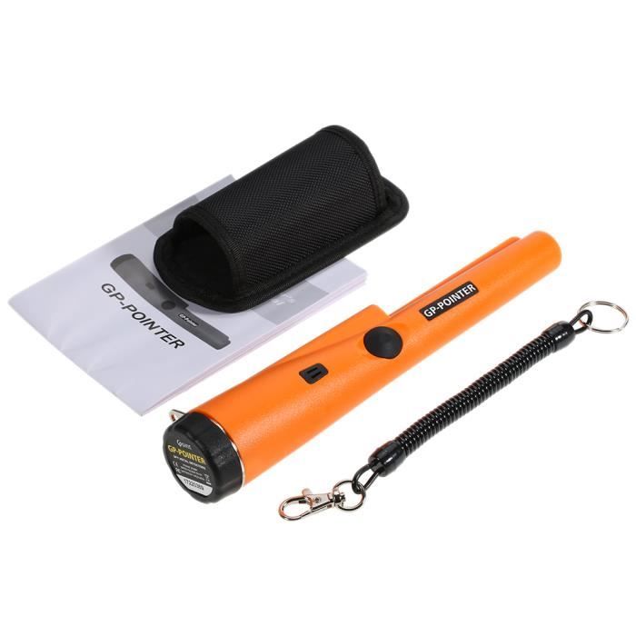 Hazlewolke Pointeur Détecteur De Métaux Rechargeable - Étanche Suppression Interférences