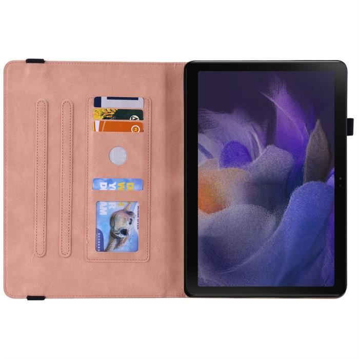Housse Tablet Galaxy Tab A9 Plus 11" 2023 - Coque Cuir PU Fine Avec Support Et Veille Auto, Noir