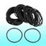 joint torique caoutchouc nitrile noir 82mm /épaisseur 2,4mm sourcing map 10Pcs Joint huile
