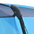 Zerodis Tente de piscine Tissu 660x580x250 cm Bleu RE388-0