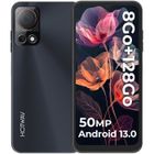 HOTWAV Note 13 Smartphone Pas Cher-Cadeaux Noël- 6.6 Pouces HD+ 5160mAh 4+128Go Caméra 50MP Téléphone Portable - Noir
