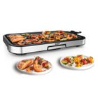 Tefal Giant Plancha XL Inox,12 personnes, Revêtement antiadhésif, 2300W CB631D10