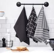 Oeleky Lot De 8 Torchons De Cuisine 100 % Coton, 30,5 X 30,5