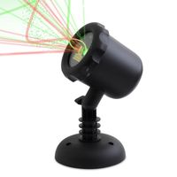 Projecteur laser  WI-LIGHT avec 1000 points statiques verts et rouges LASER100 - Noir