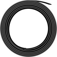 YUNIQUE FRANCE 4 pièces de tube rétractable noir de 4 mm par 1,5 (total de 6 mètres)
