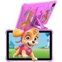 Tablette Tactile pour Enfants BLACKVIEW Tab A7 Kids 10.1" 5Go+64Go-SD 1To Android 12 Contrôle Parental Rose Avec Clavier K1