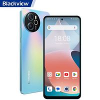 Téléphone Portable Débloqué Blackview Shark 8 16Go+256Go Android 13 6.78" 2.4K 64MP 5000mAh NFC 3 Emplacements pour cartes - Bleu