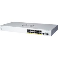 Cisco Commutateur Intelligent Business CBS220-16T-2G | 16 Ports GE | Ports SFP 2 x 1G | Garantie matérielle limitée de 3 ans