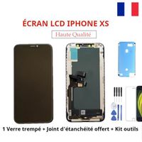 ECRAN LCD VITRE TACTILE SUR CHASSIS IPHONE XS