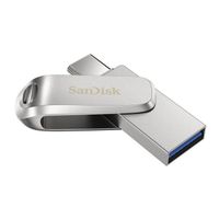 SanDisk Ultra Luxe 64 Go Clé USB Type-C double connectique - argenté
