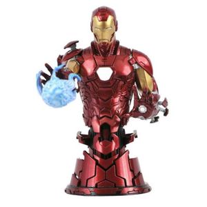 FIGURINE - PERSONNAGE Marvel Comic Book Figure Iron Man Bust 1-7th Scale