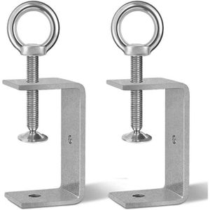 Lot De 6 Pinces En C 3 Pouces – Acier Résistant, Marque ATEPRO, Pour Serrage Solide