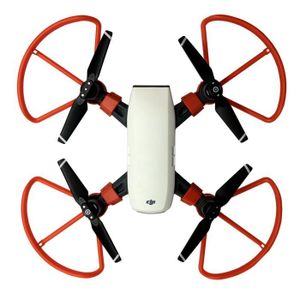 HELICE POUR DRONE rouge-Protecteur'hélice pour Drone DJI Spark, pare
