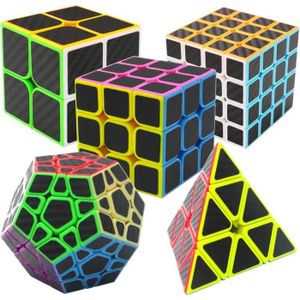PUZZLE Speed Magic Cube Ensemble Pyraminx + Megaminx + 2x