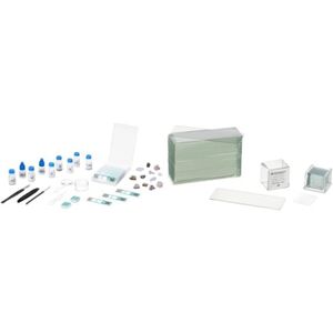 MICROSCOPE Kit d'accessoires de Microscope Intelligent pour Enfant avec différentes Pierres et préparations permanentes & Lames A281