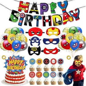 Kit Anniversaire Avengers Cdiscount Kit Anniversaire Avengers Cdiscount