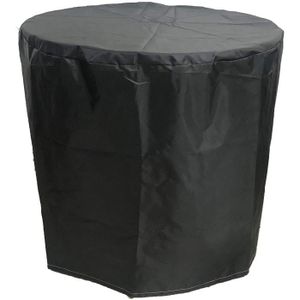 PROUH Bache Salon de Jardin Ronde 45x25cm 420D Oxford,45x25cm Housse Table de jardim Protection Ext/érieure R/ésistante Imperm/éable de Meubles B/âche de Protection /Étanche