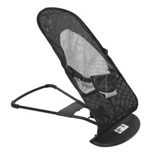 TRANSAT Transat Bébé Balancelle 2 En 1 88*40*51.5cm Baby Balance Chaise, Hauteur Réglable noir