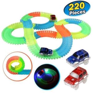 Circuit de Voiture Flexible Tracks Car  Cool Cadeau pour Enfants à Partir  de 3 Ans (220+40pcs) - Cdiscount Jeux - Jouets