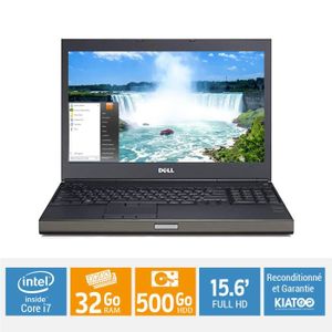 Pc portable HP ZBOOK 15 core i7 16 go ram 320 disque dur windows 10  ordinateur portable 15 pouces - Cdiscount Informatique